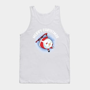 Santa Skateboarder Happy Christmas Merry Christmas Christmas Event Christmas Present Gift for Family for Dad for Mom for Friends for Kids Tank Top